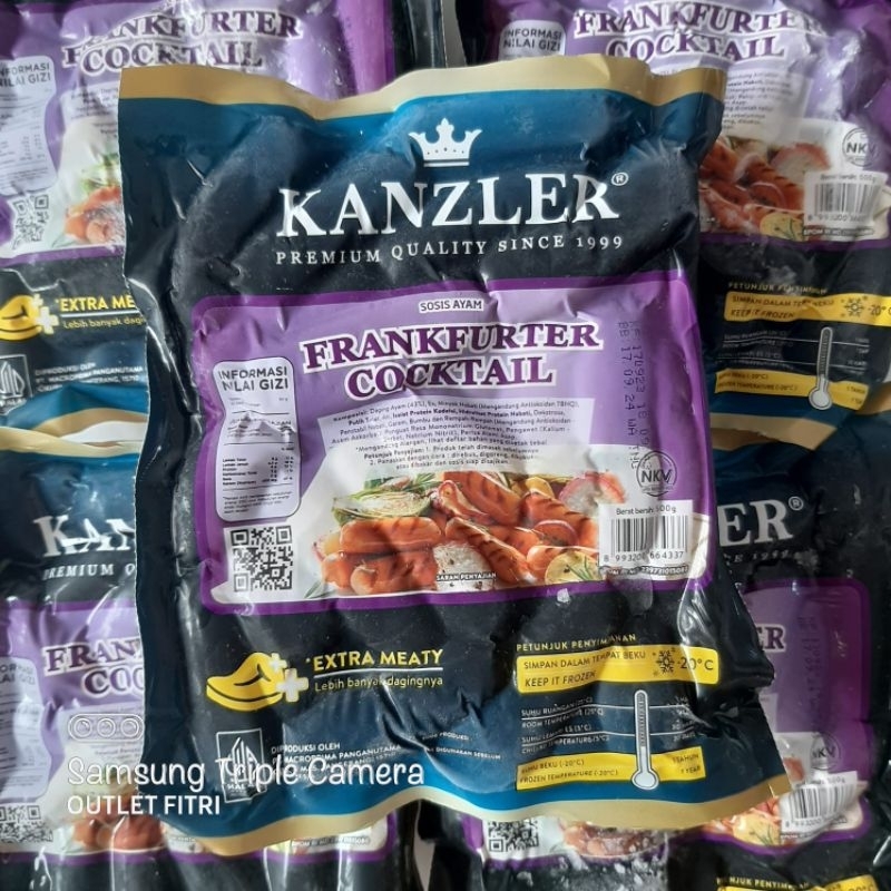 

[500gr] KANZLER Frankfurter Cocktail