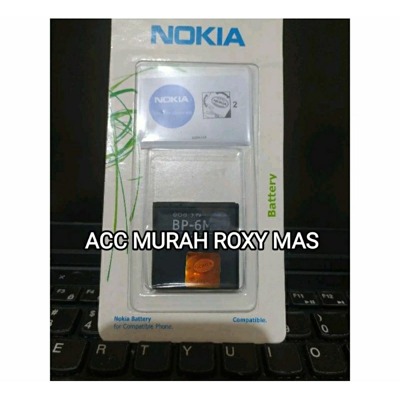 ORIGINAL 100% BATERAI BATRE HANDPHONE NOKIA N73 / N77 / N93 / 9300 MODEL BP6M BP-6M