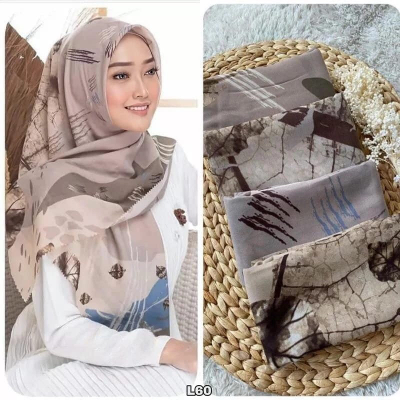 JILBAB VOAL PREMIUM/GROSIR HIJAB/HIJAB SEGI EMPAT/VOAL MOTIF PREMIUM/DEENAY KW