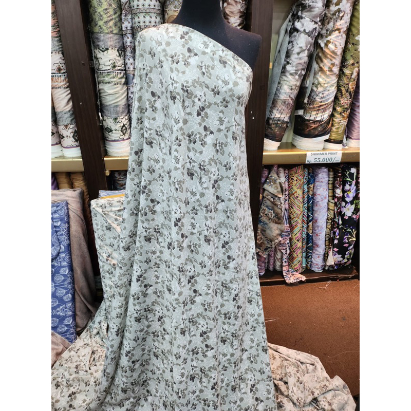 AIRFLOW MOTIF/KAIN CEY CRINKLE MOTIF/BAHAN KAIN CEY AIRFLOW MOTIF