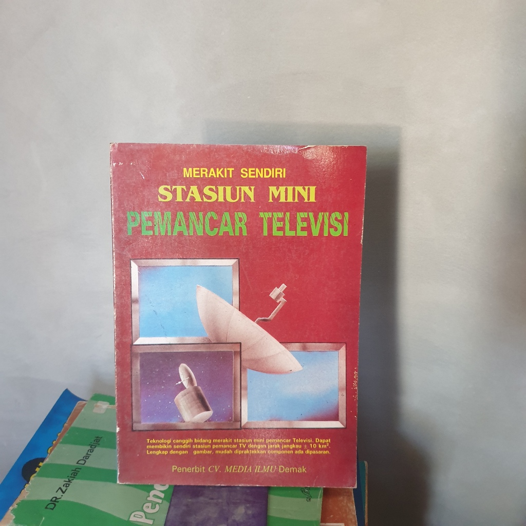 Buku merakit sendiri stasiun mini pemancar televisi - Original