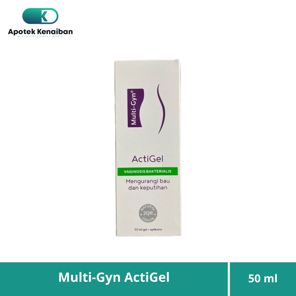 MULTI GYN ACTIGEL 50 ML OBAT KEPUTIHAN / INFEKSI JAMUR / IRITASI KEWANITAAN