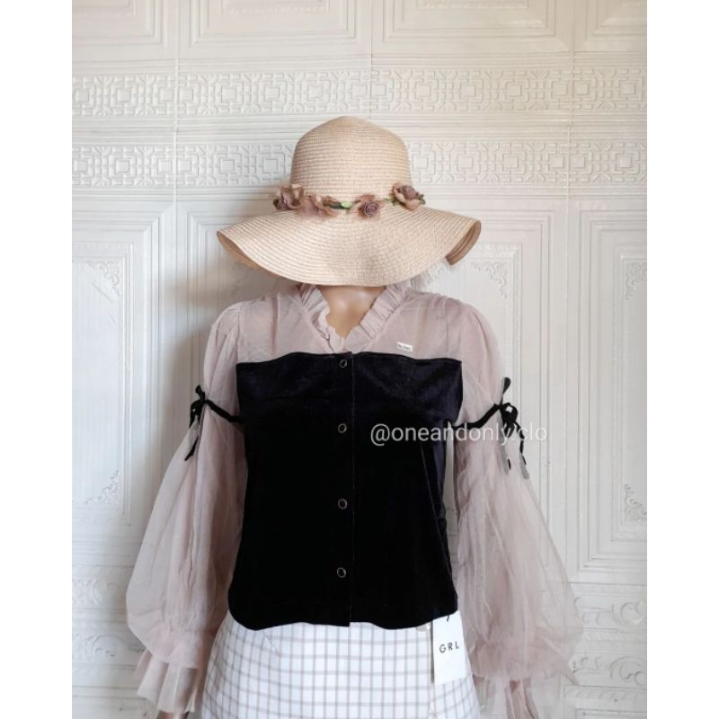 NEW GRL Velvet mix Tile Ubur Ubur (M)