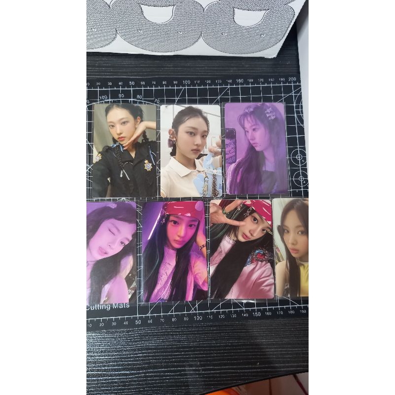 PC OFFICIAL Newjeans Haerin Polisi,Minji album beach bag, (Hanni, Haerin, Hyein) Get Up Weverse