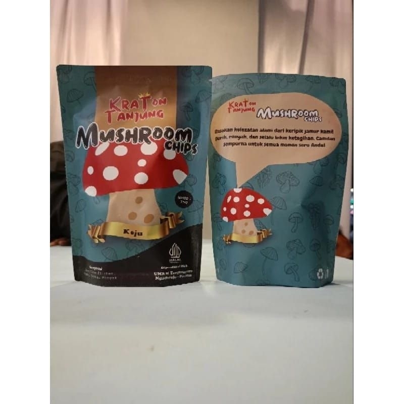 

Mushroom Chips Kraton Tanjung - Keripik Jamur Kraton Tanjung Rasa Keju