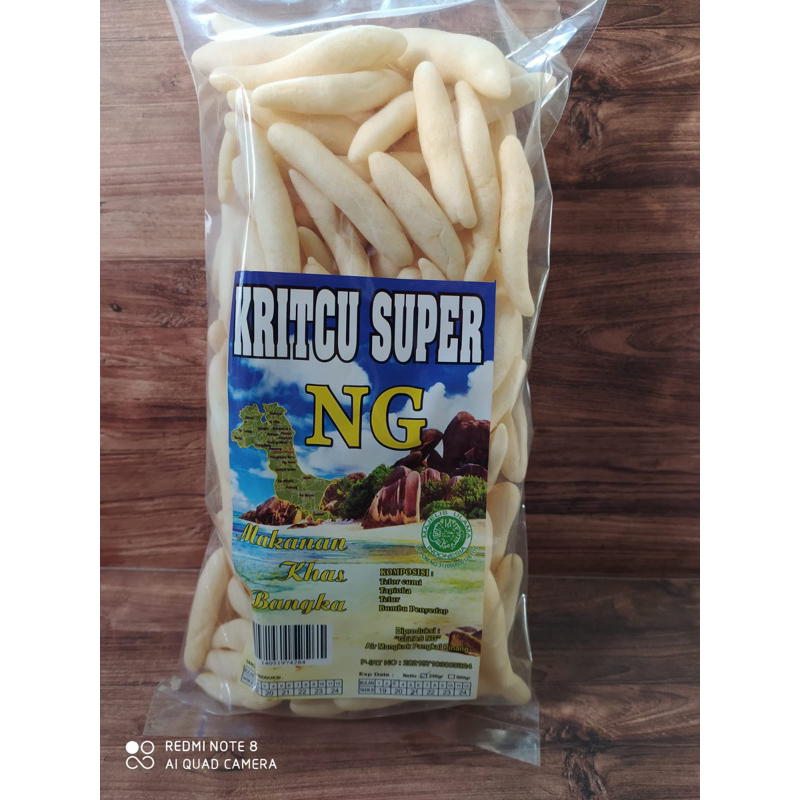 

KERICU/KRITCU SUPER CAP NG 250gram //MAKANAN BANGKA//OLEH-OLEH KHAS BANGKA