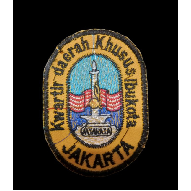 Bet/Badge Kwarda Dki Bordir Halus