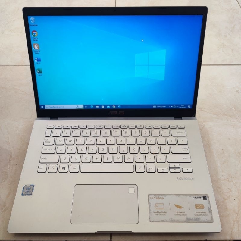 Laptop Second Asus Vivobook A409UA Core i3-7020U RAM 4GB SSD NVME 512GB