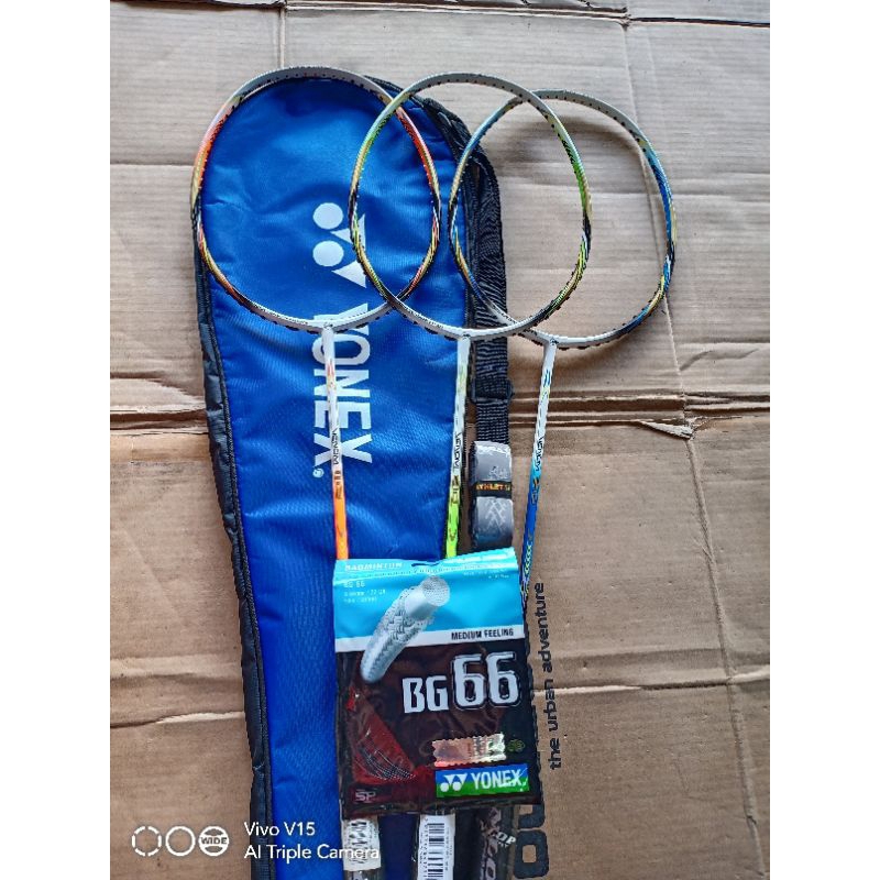 Raket Badminton Dunlop Original Venom 110 210 310 Original Full Set