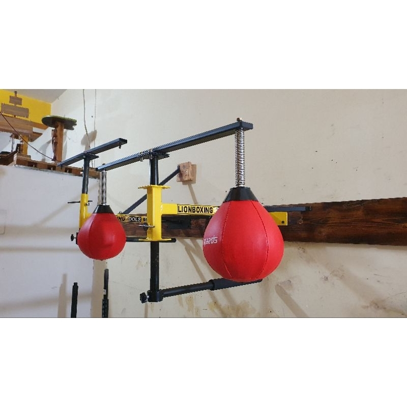 Spar bar boxing, premium, alat tinju, bahan besi tebal dan double Bearing, cocok untuk tempat latiha