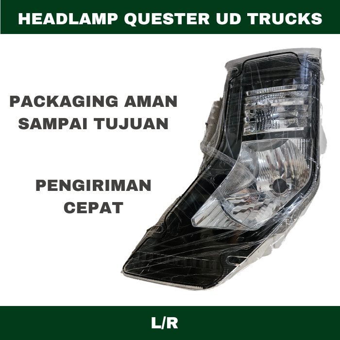LAMPU DEPAN QUESTER HEAD LAMPU QUESTER UD TRUCKS