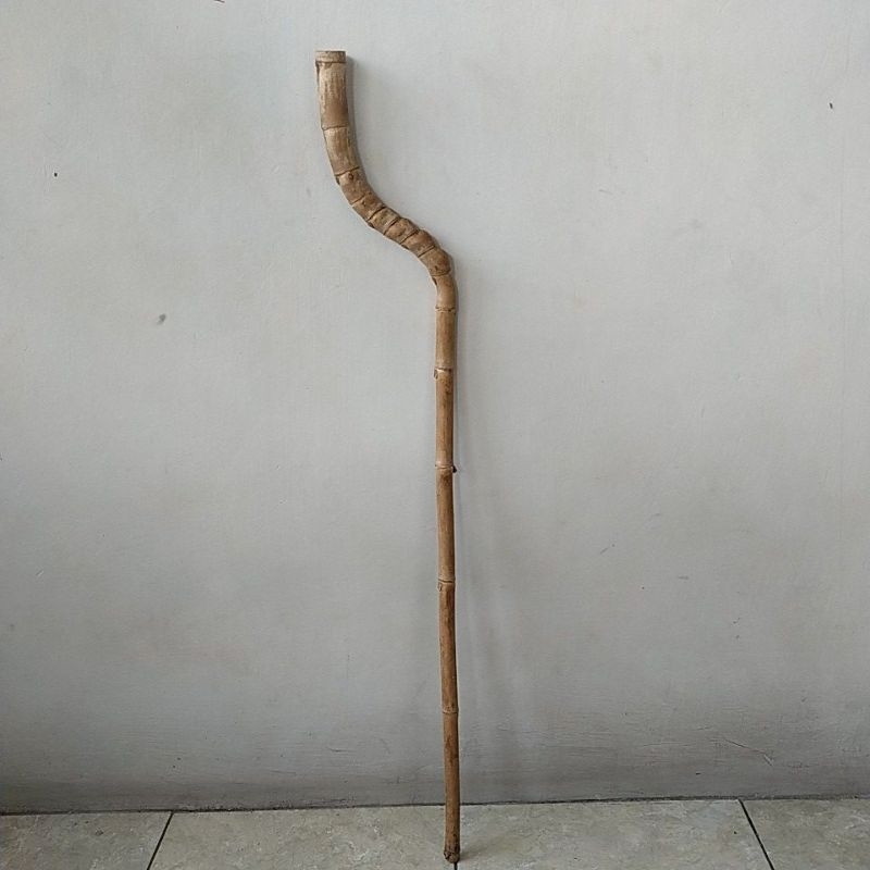 TONGKAT BAMBU UNIK SONGGOLANGIT (94 CM)