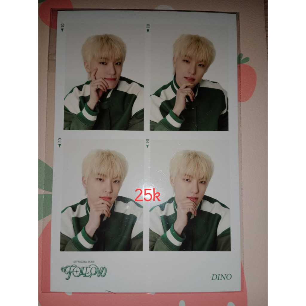 PC, 4Cuts & Posca Dino Seungkwan Seventeen