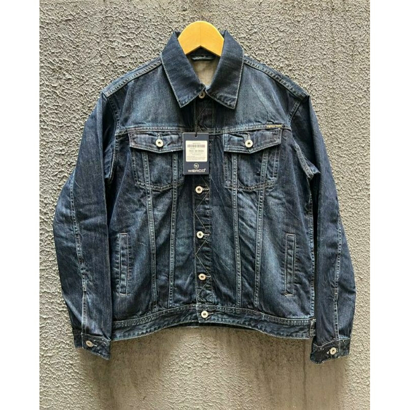 jaket pria terbaru // pakaian pria termurah // jaket jeans // jaket werco // cod // bayar ditempat
