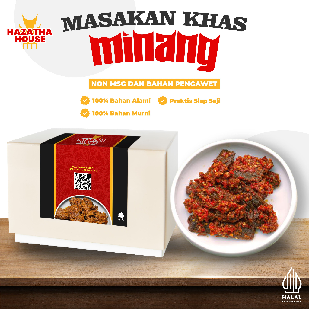 

Dendeng Balado Hazatha - 500gr