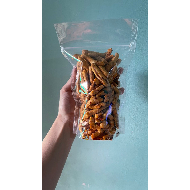 

Basreng Stik Bastik Balado Pedas 200gram