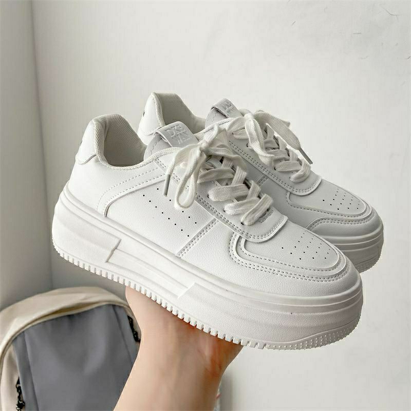Sepatu Putih Termurah | Sneakers Wanita Korea | Sepatu Kuliah, Kerja, Sekolah
