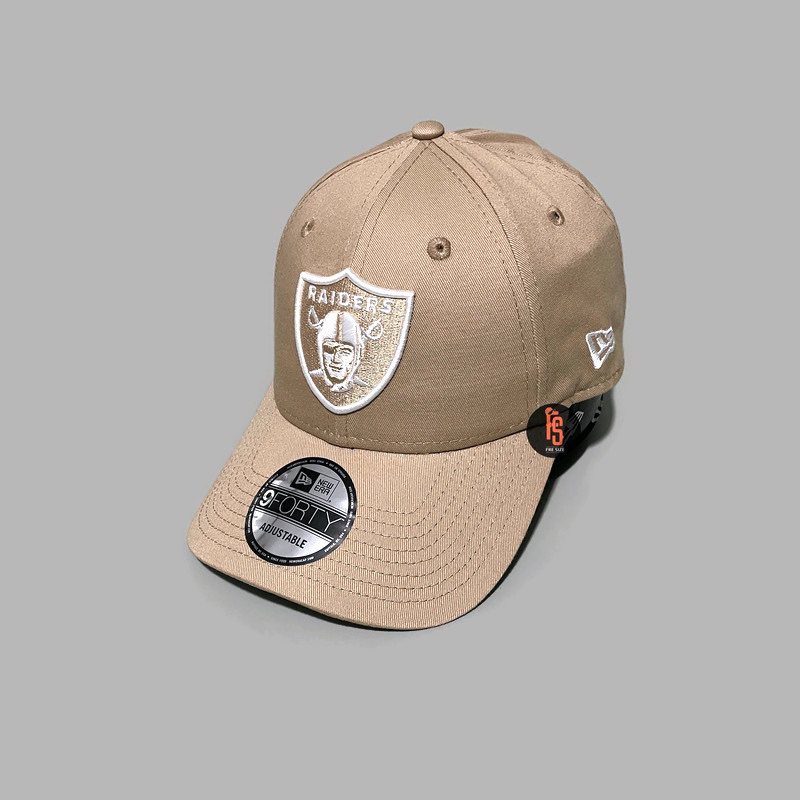 TOPI NEW ERA ORIGINAL LV RAIDERS BEIGE UV WHITE