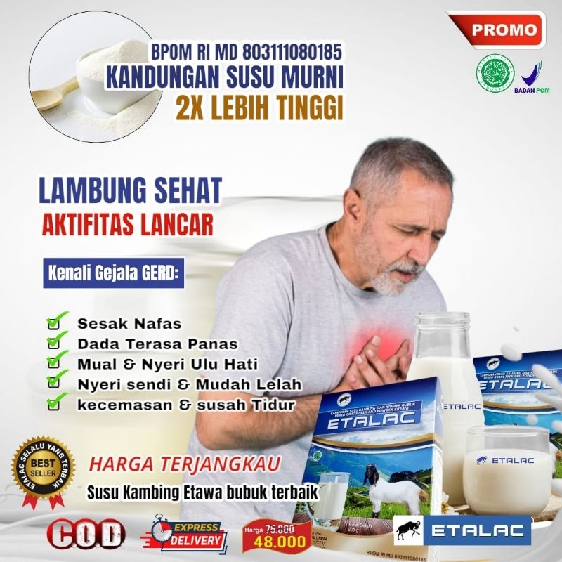 

Susu kambing murni ETALAC 200 gr (PAKET 2 BOX)