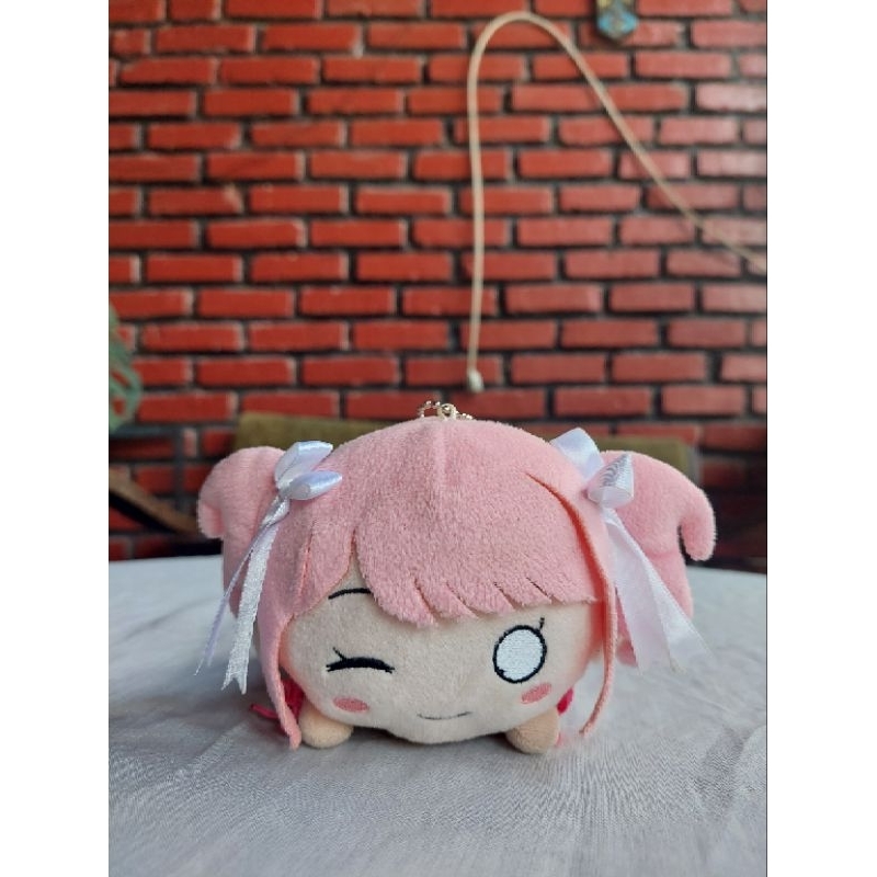 Boneka Nesoberi Tiduran Anime Bang Dream Aya Maruyama Pastel Palletes