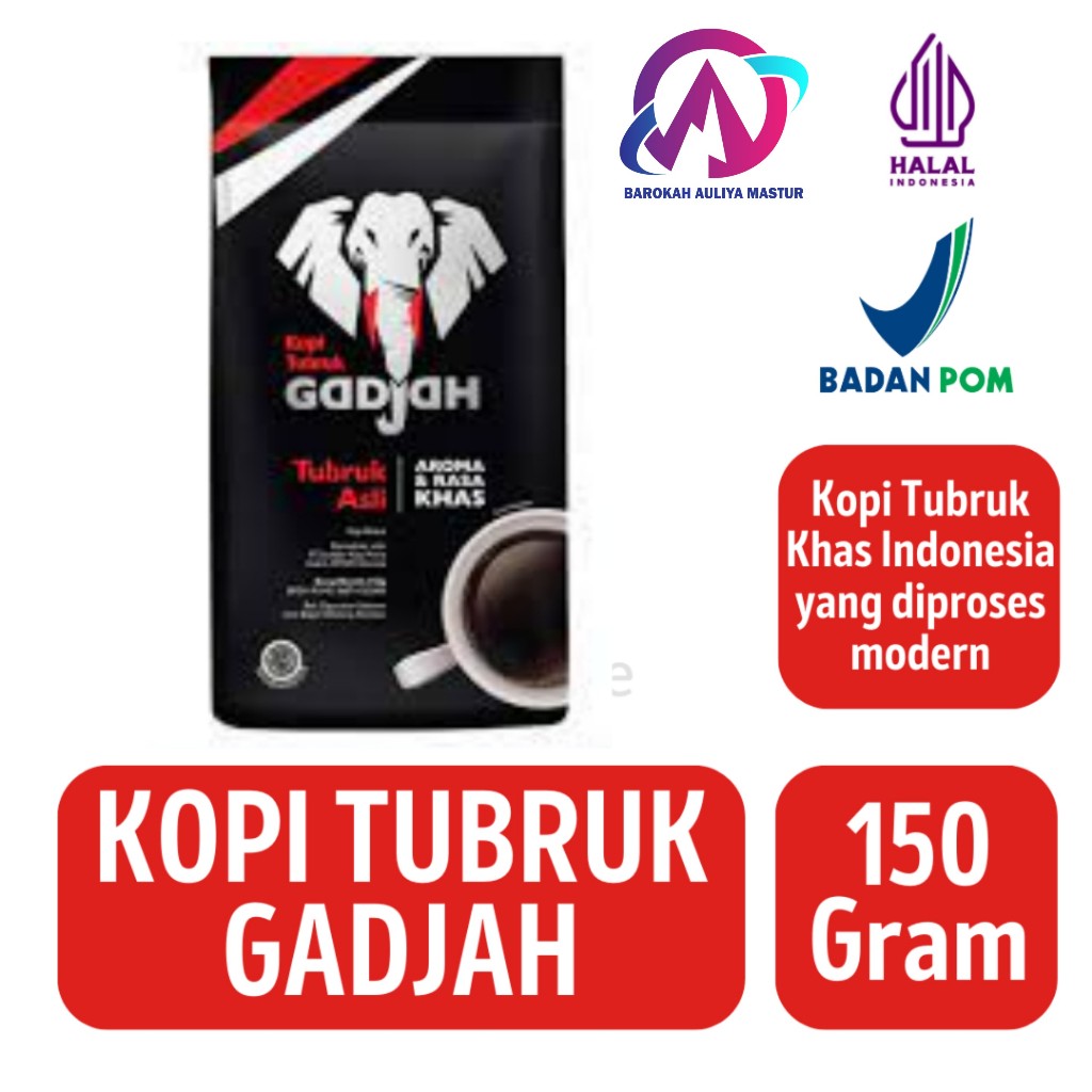 

KIRIM INSTAN Kopi Tubruk Gadjah 138 Gram BAM Pasar Online Padang