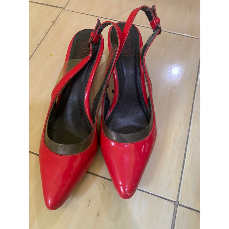 Heels MERAH STEFANIA BALDO