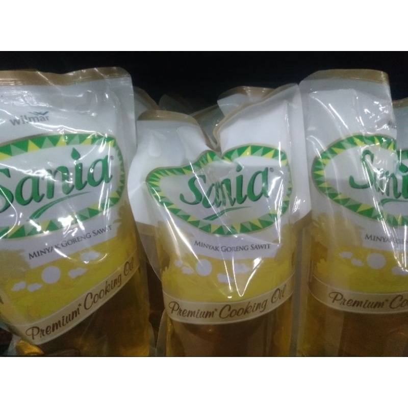 

minyak Goreng Sania 1Liter kemasan revil