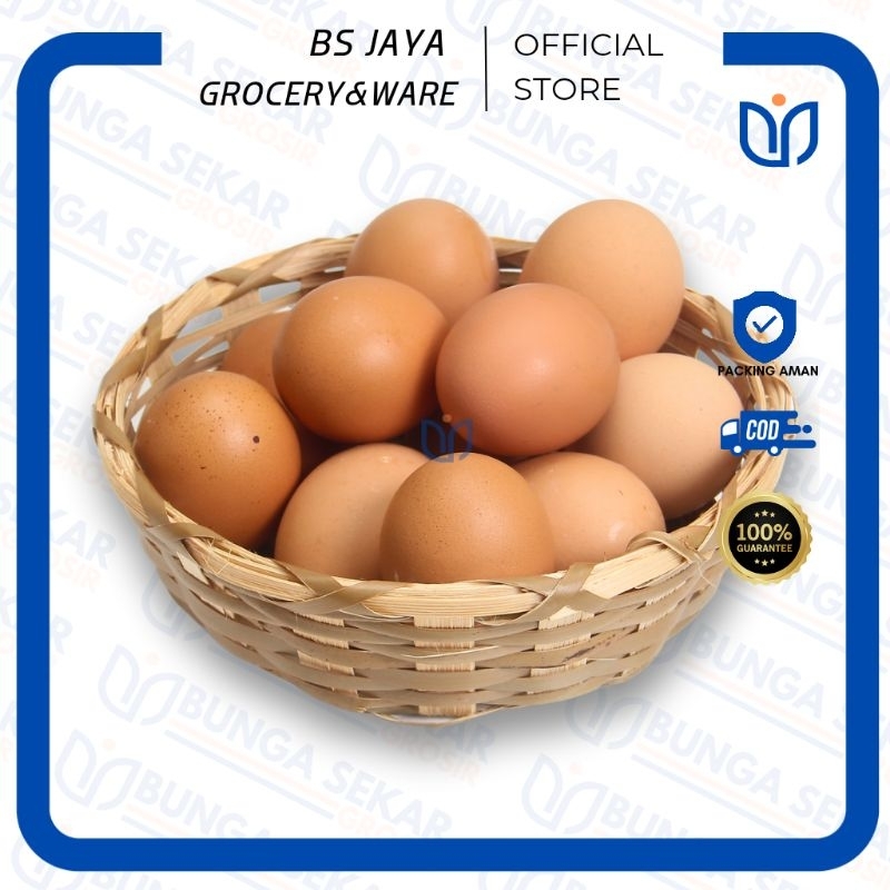 

BSJAYA Telur Ayam Ternak Premium Kualitas Super Bisa COD