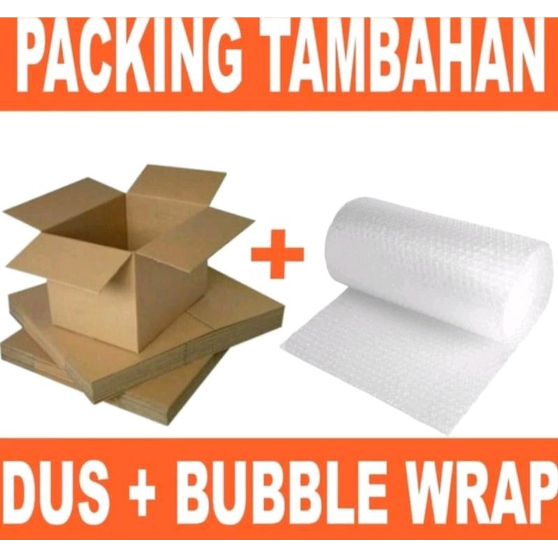 

extra Peking aman dus dan buble wrap