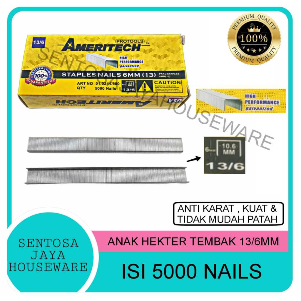

ANAK HEKTER TEMBAK R23 13/6 - ISI REFILL STAPLES 13/6MM - ISI HEKTER TEMBAK GUN R23