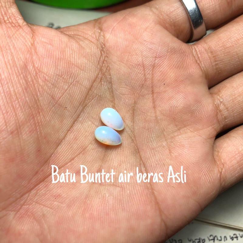 Batu tetes air beras asli