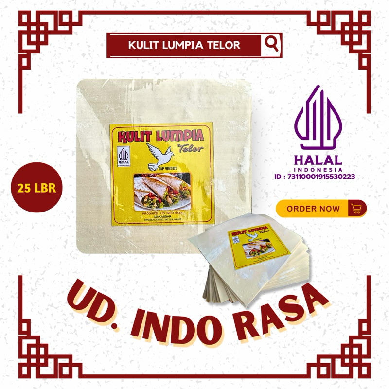 

Kulit Lumpia Telur Kotak Cap Merpati