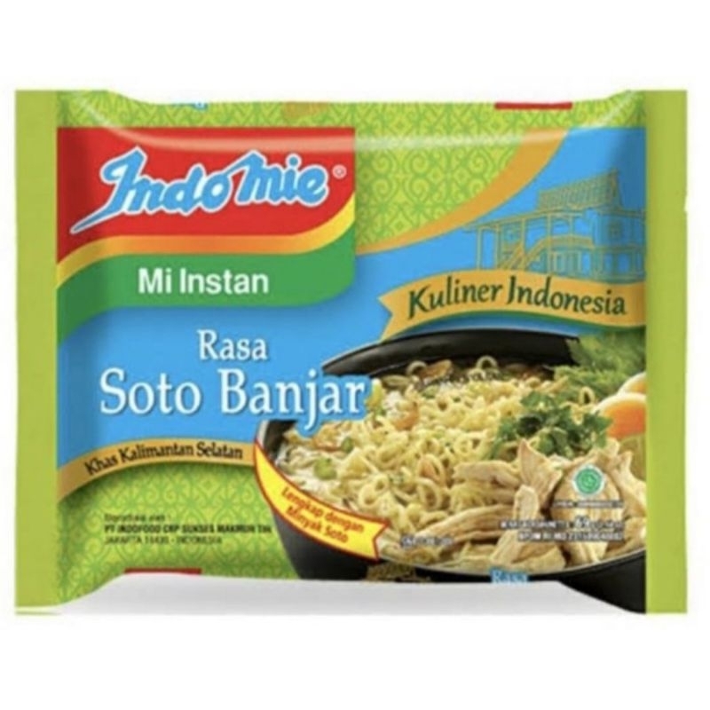 

Indomie Kuliner Indonesia Rasa Soto Banjar Khas Kalimantan