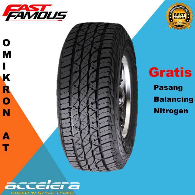 Ban mobil semi offroad ukuran 235/75 r15 Accelera omikron at bisa untuk Taft, taruna, Jeep dkk