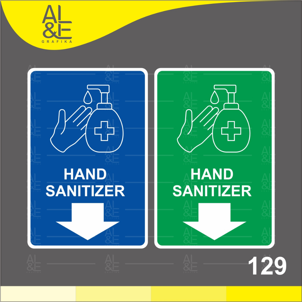 

129 - STIKER HAND SANITIZER - VINYL STIKER RITRAMA INDOOR