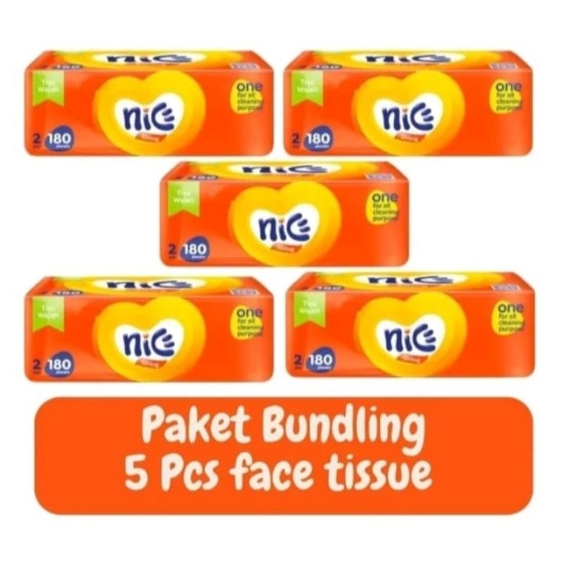 Promo Paket Hemat Bundling Tisu Nice Paseo Montiss 180s & 250s Grosir Murahh