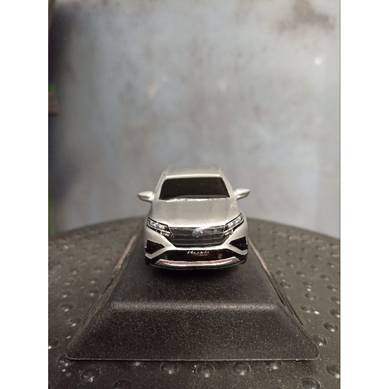 PARFUM MOBIL MINIATUR PAJANGAN TOYOTA NEW RUSH TRD BISA CUSTOM WARNA +PLAT NOMOR