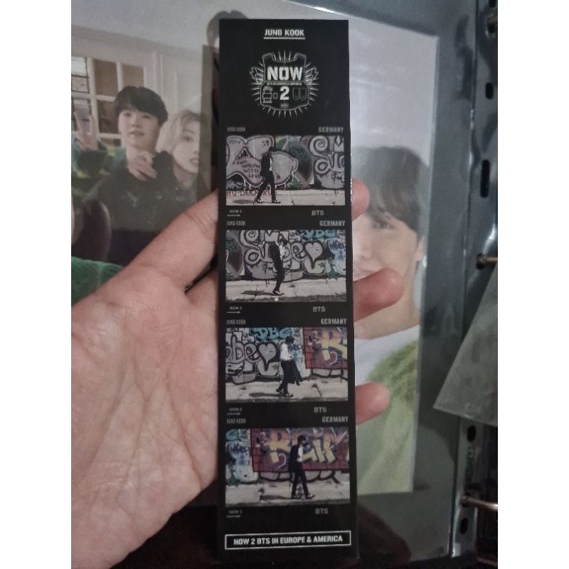 BTS - Jungkook bookmark (dari now 2)