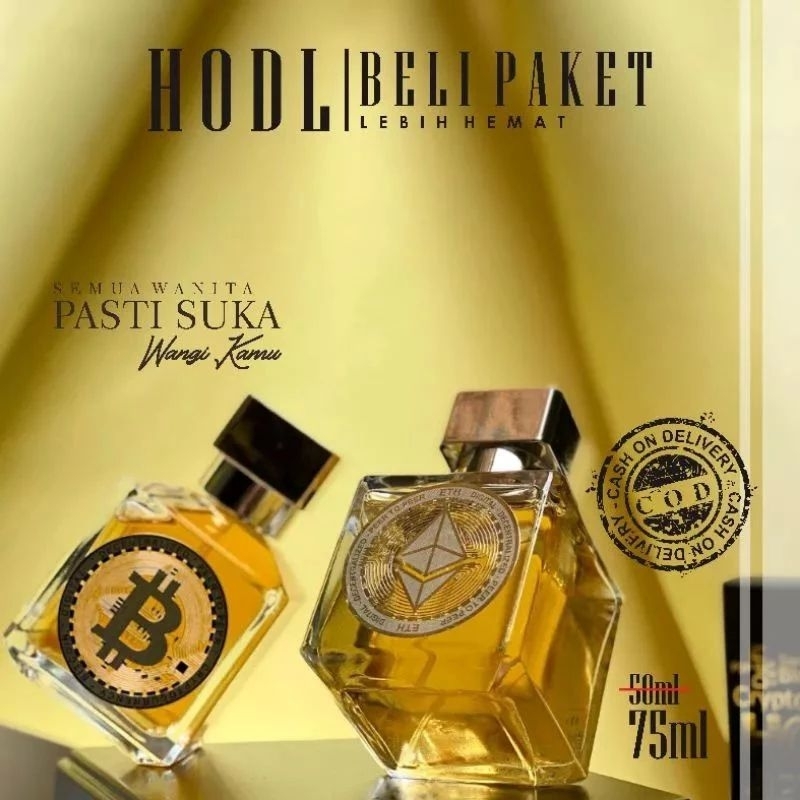 Hodl Scent Parfum Wangi Tahan Lama EDP SOLANA BNB BTC ETH