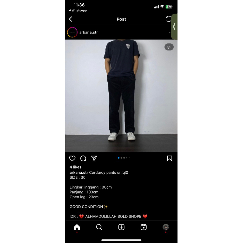 corduroy pants uniqlo