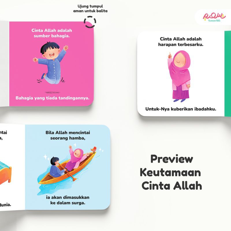 PO BOARDBOOK AKU INGIN DICINTAI ALLAH - SERI TAUHID PERTAMAKU Tasmeem Kids