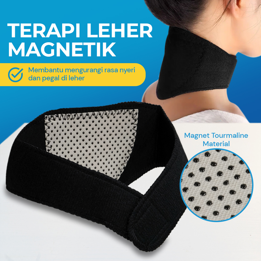 Alat Terapi magnetic leher sabuk terapi leher pemanas