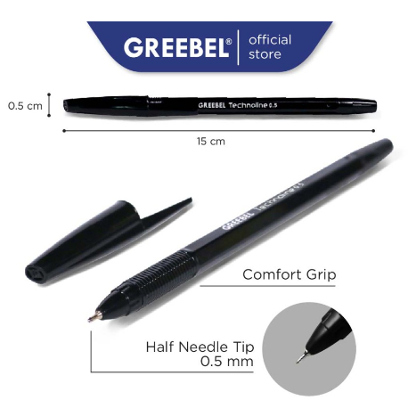 

GREEBEL BALLPEN TECHNOLINE 0.5 BLACK