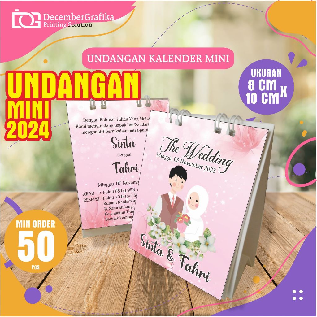 

UNDANGAN KALENDER MINI ISTIMEWA