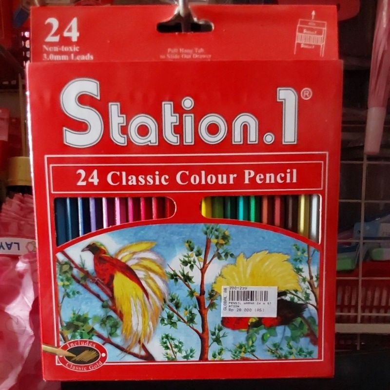 

Pensil Warna Station 1 24 W Panjang