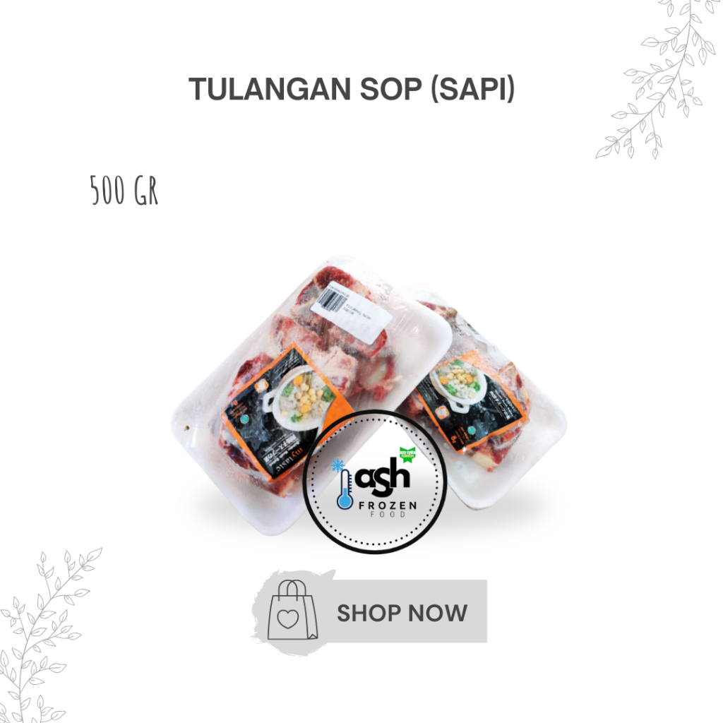 

Tulang Sop Sapi 500 gr