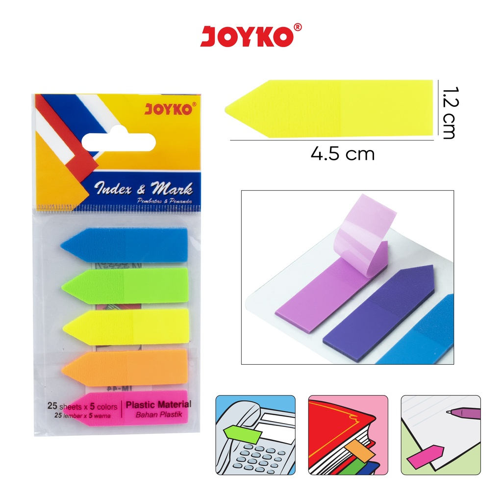 

Joyko Index Mark Penanda Pembatas IM-44 Plastik
