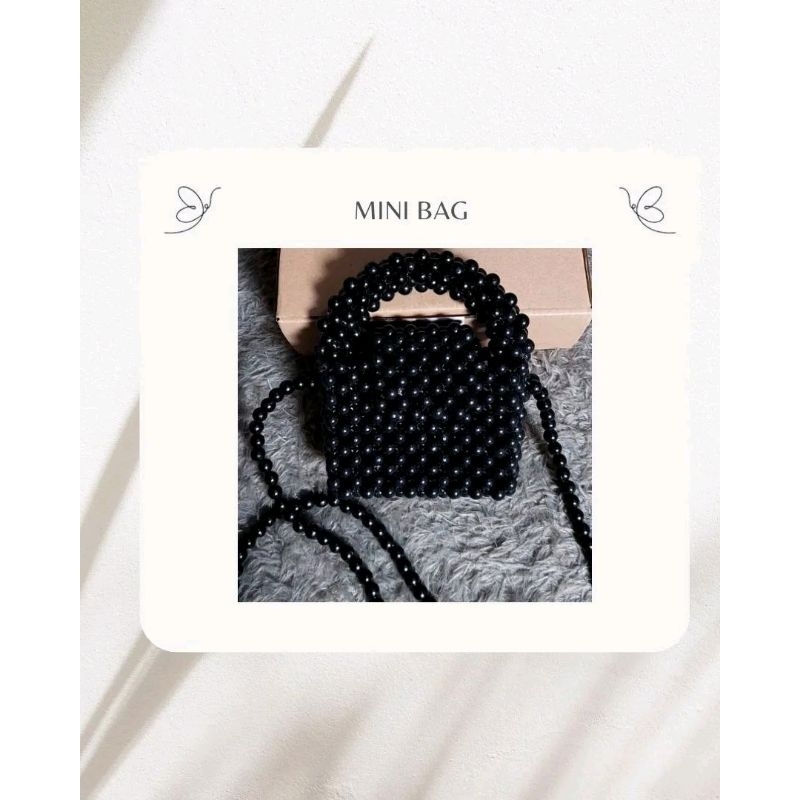 TAS MANIK MANIK HANDMADE /MINI BAG /PEARL BAG