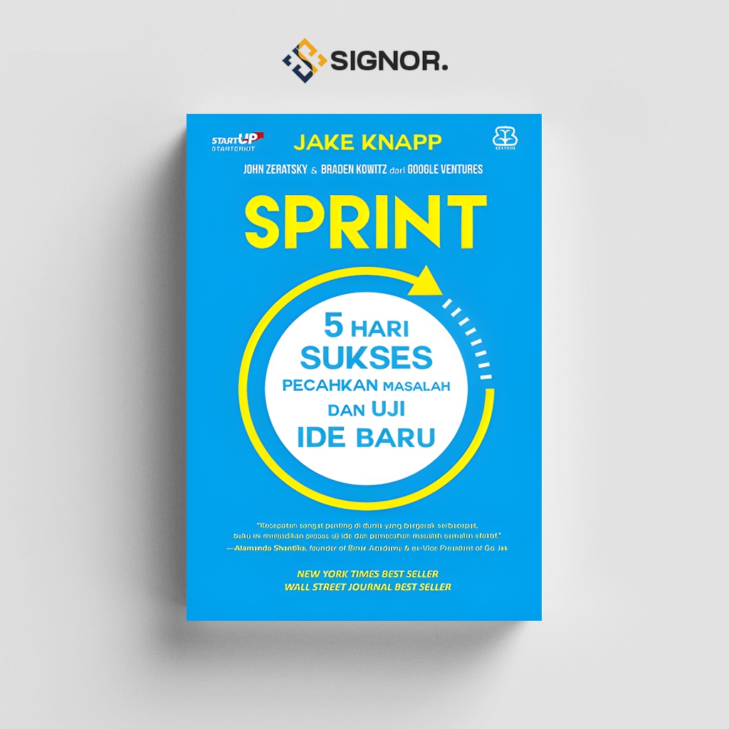 

[ID1267] Sprint (Pecahkan Masalah Besar & Uji Ide Baru Dalam 5 Hari) - Jake Knapp