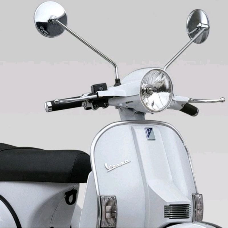 KACA SPION BULAT SCOOPY SPION RETRO VESPA PANJANG PENDEK